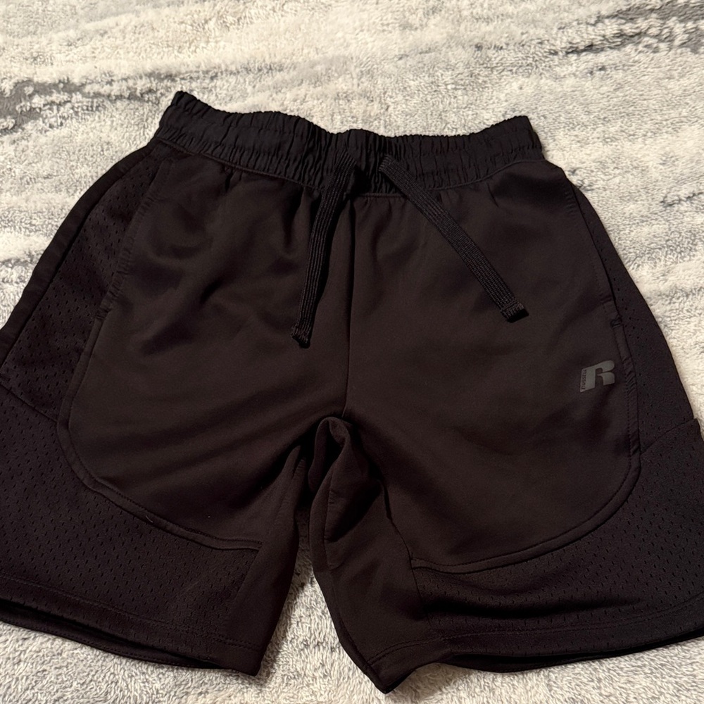 Russell Athletic Black Bike Shorts
